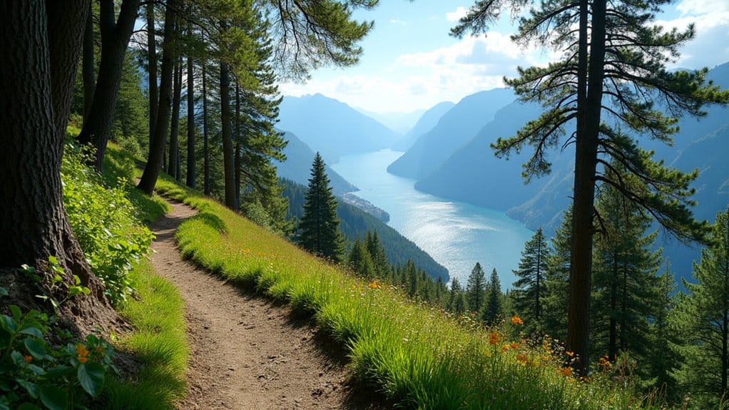 advanced hikes stunning views