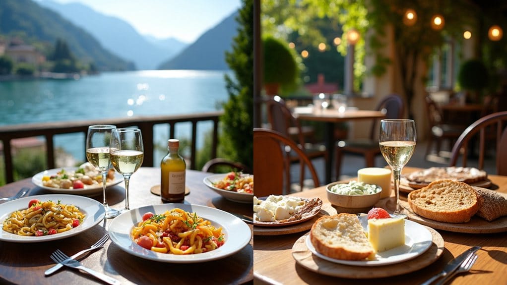 dining adventures in lake como