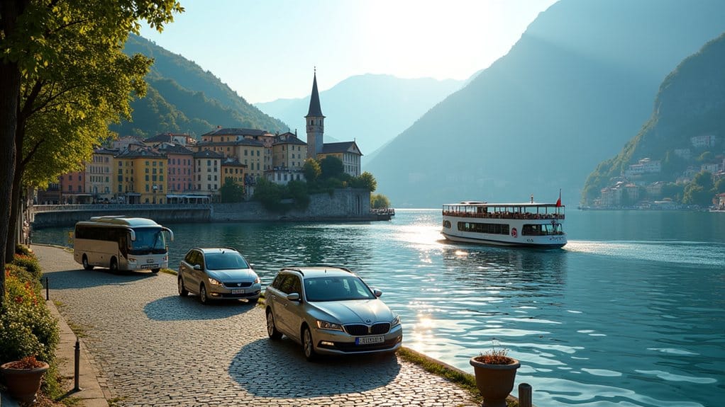 easy transportation around lake como