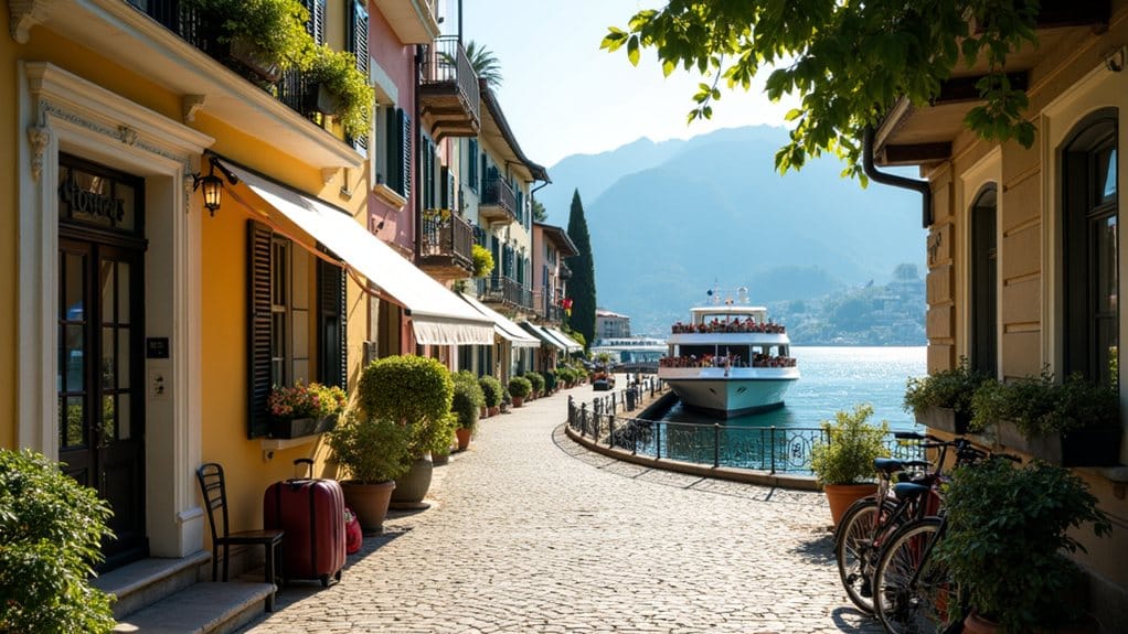explore lake como car free