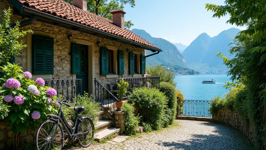 exploring lake como car free