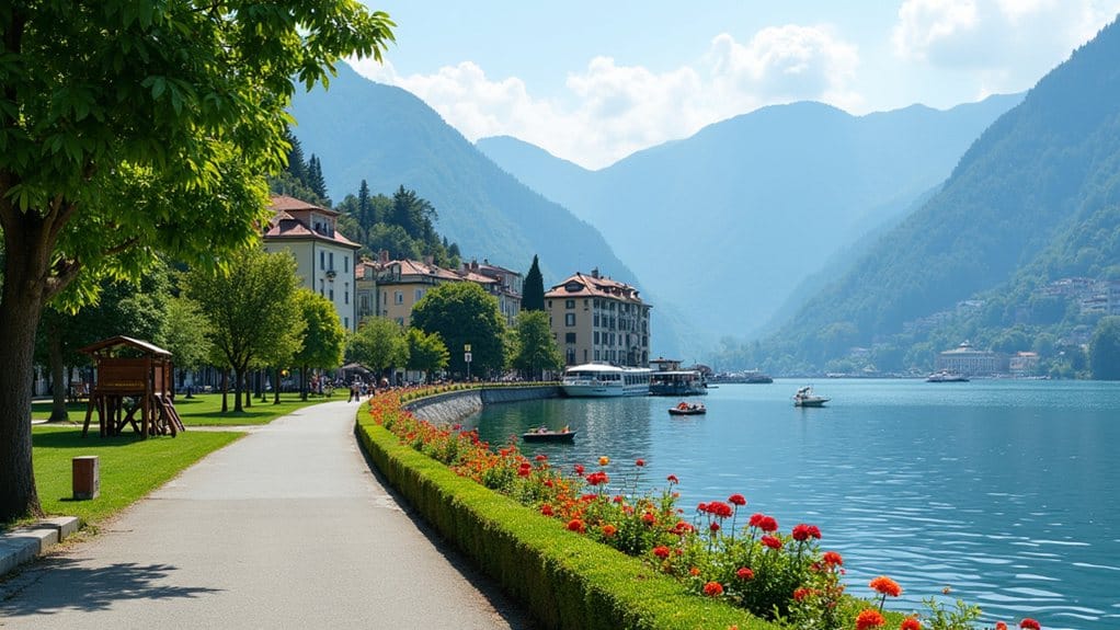 family friendly lake como base