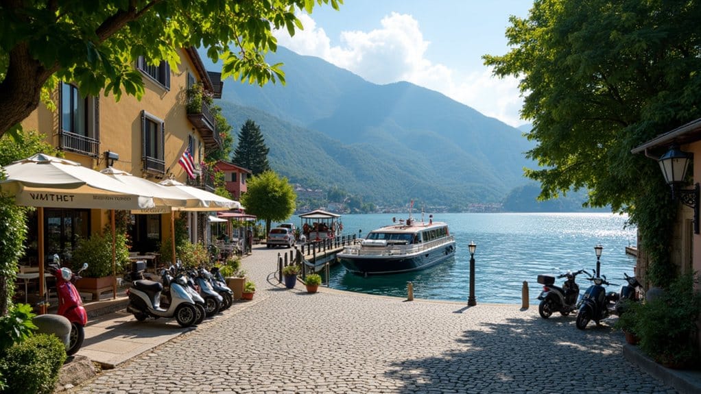 getting around lake como