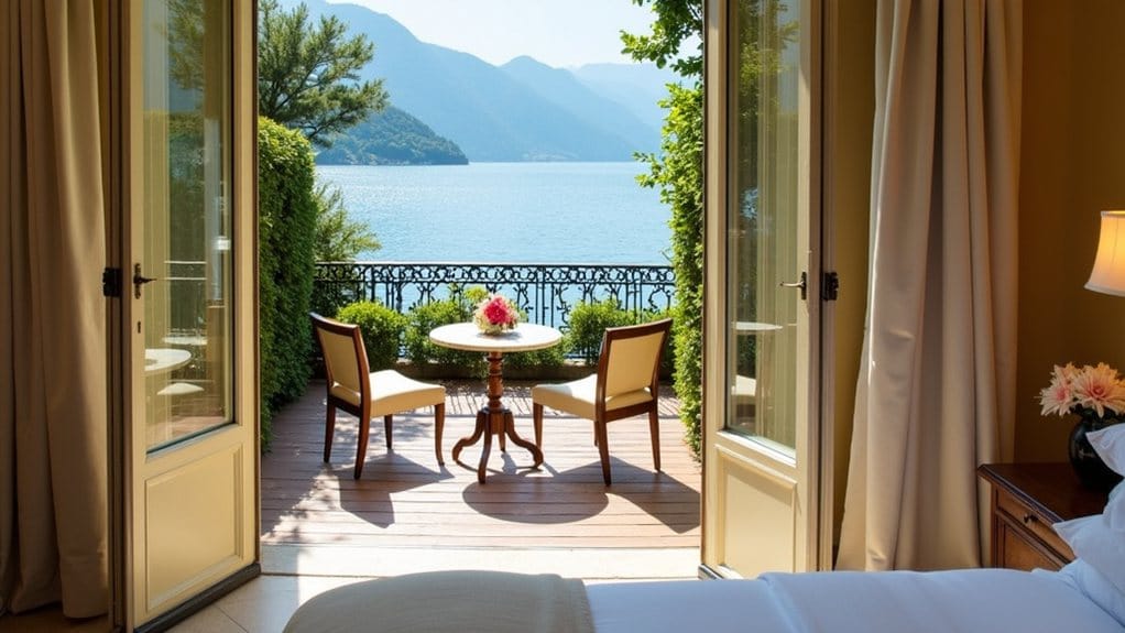 luxury lake view suites