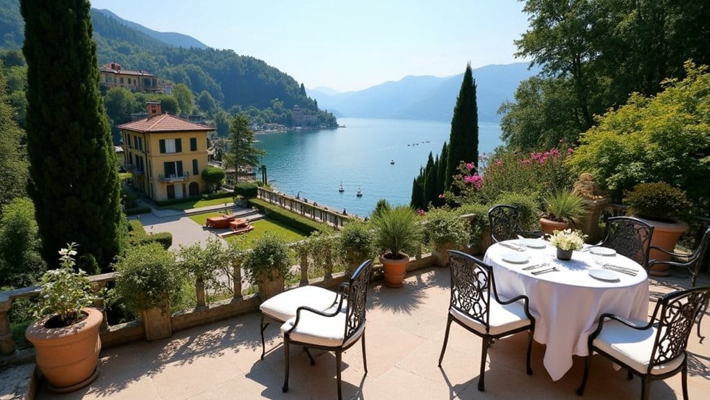 luxury villas with stunning views