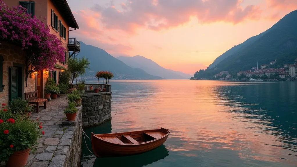 romantic activities in lake como