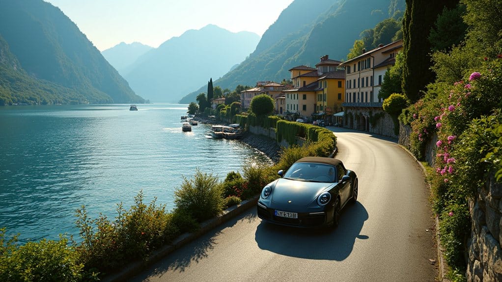 scenic drive to bellagio