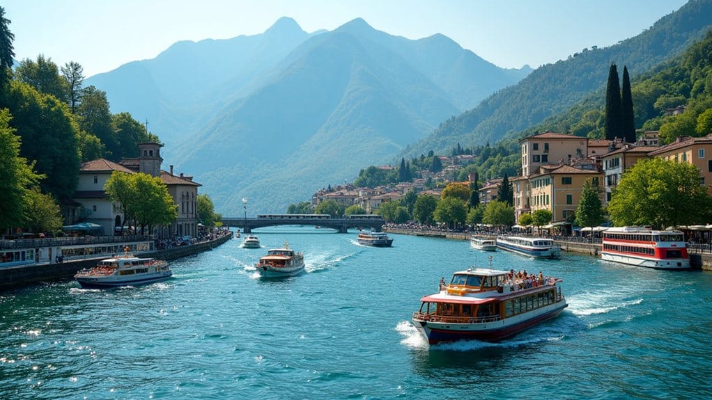 transport options around lake como