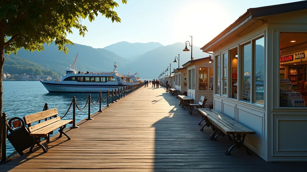 book lake como ferries early