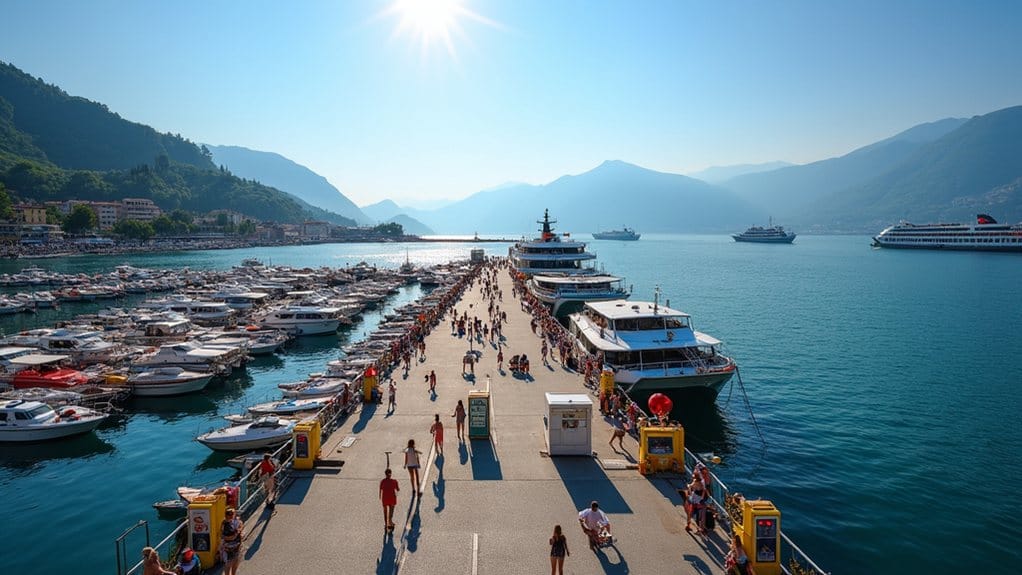 ferry ticket demand peaks