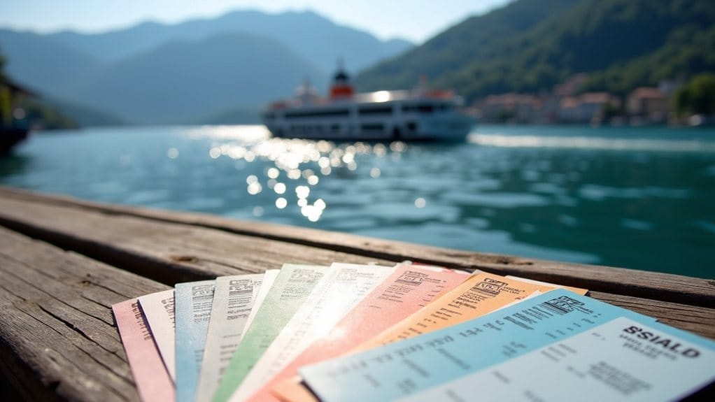 flexible ferry ticket options