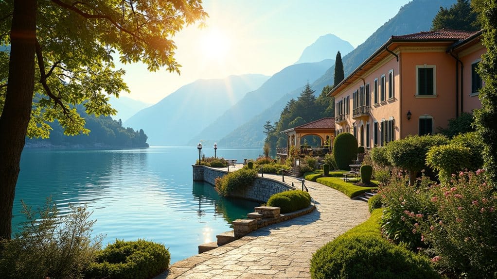 modern luxury on lake como