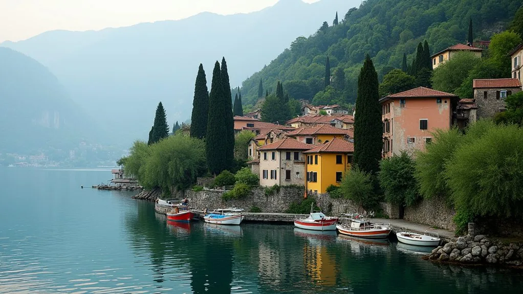 quieter accommodations at lake como