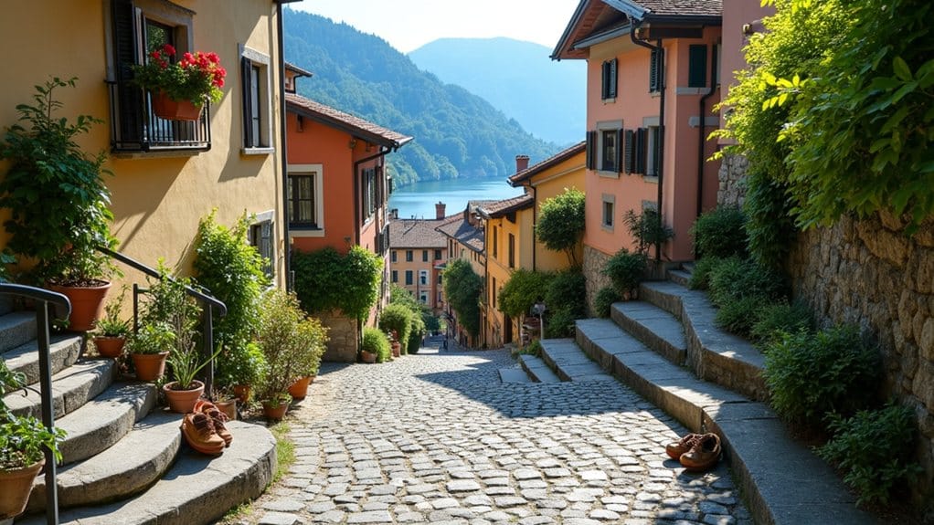 walking distance and terrain