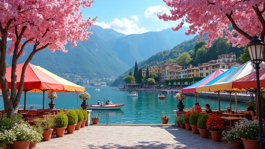 spring festivals at lake como