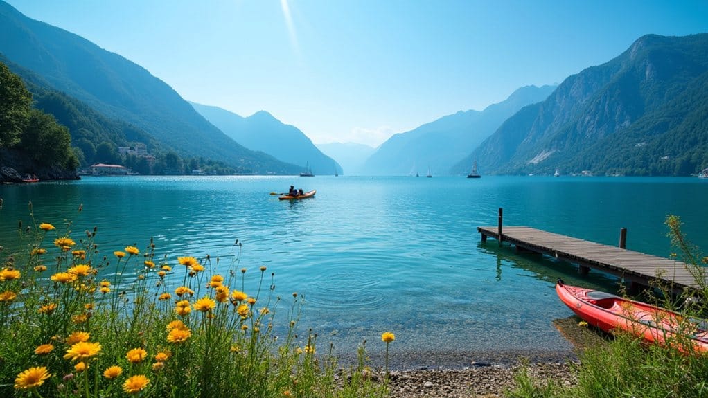 outdoor adventures in lake como