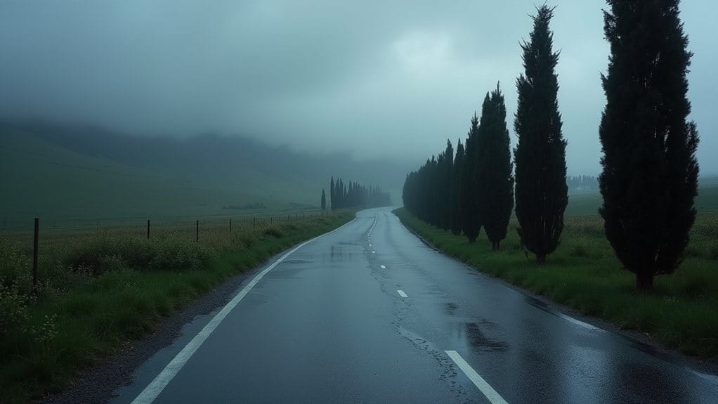 rainy cooler weather impacts travel