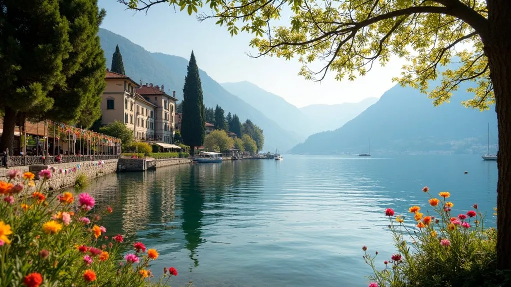 spring festivals at lake como