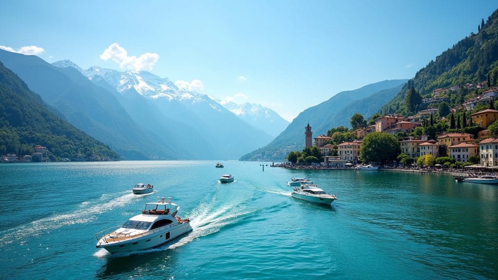 rising tourism at lake como