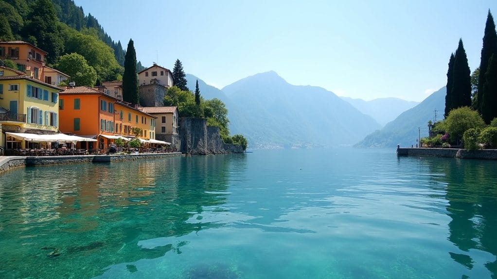 serene lake como getaway