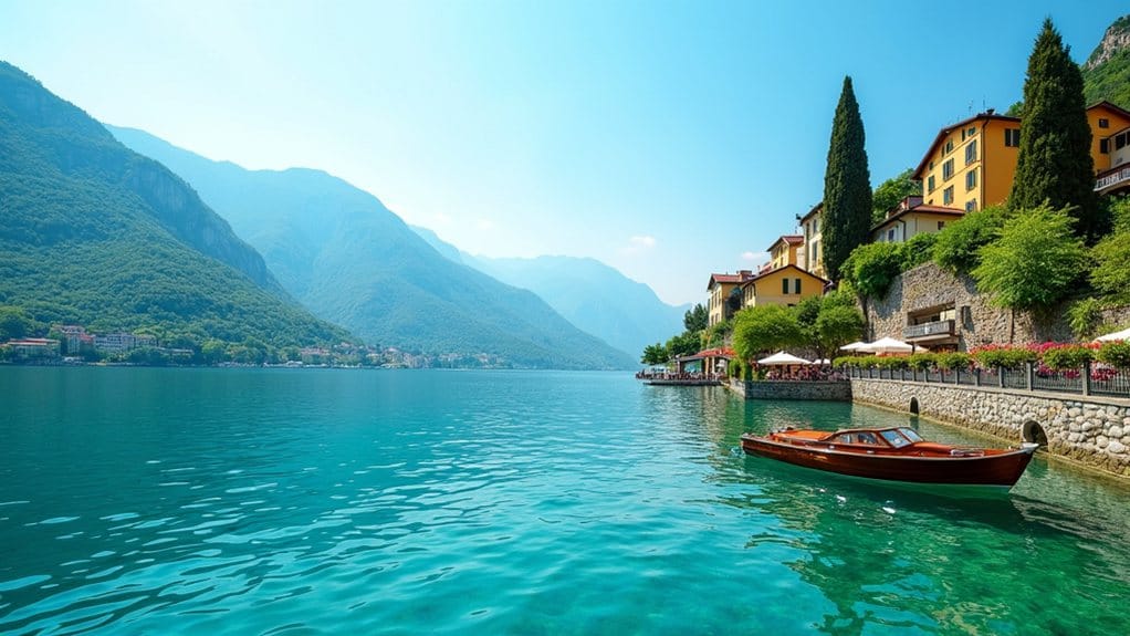 summer excursions at lake como